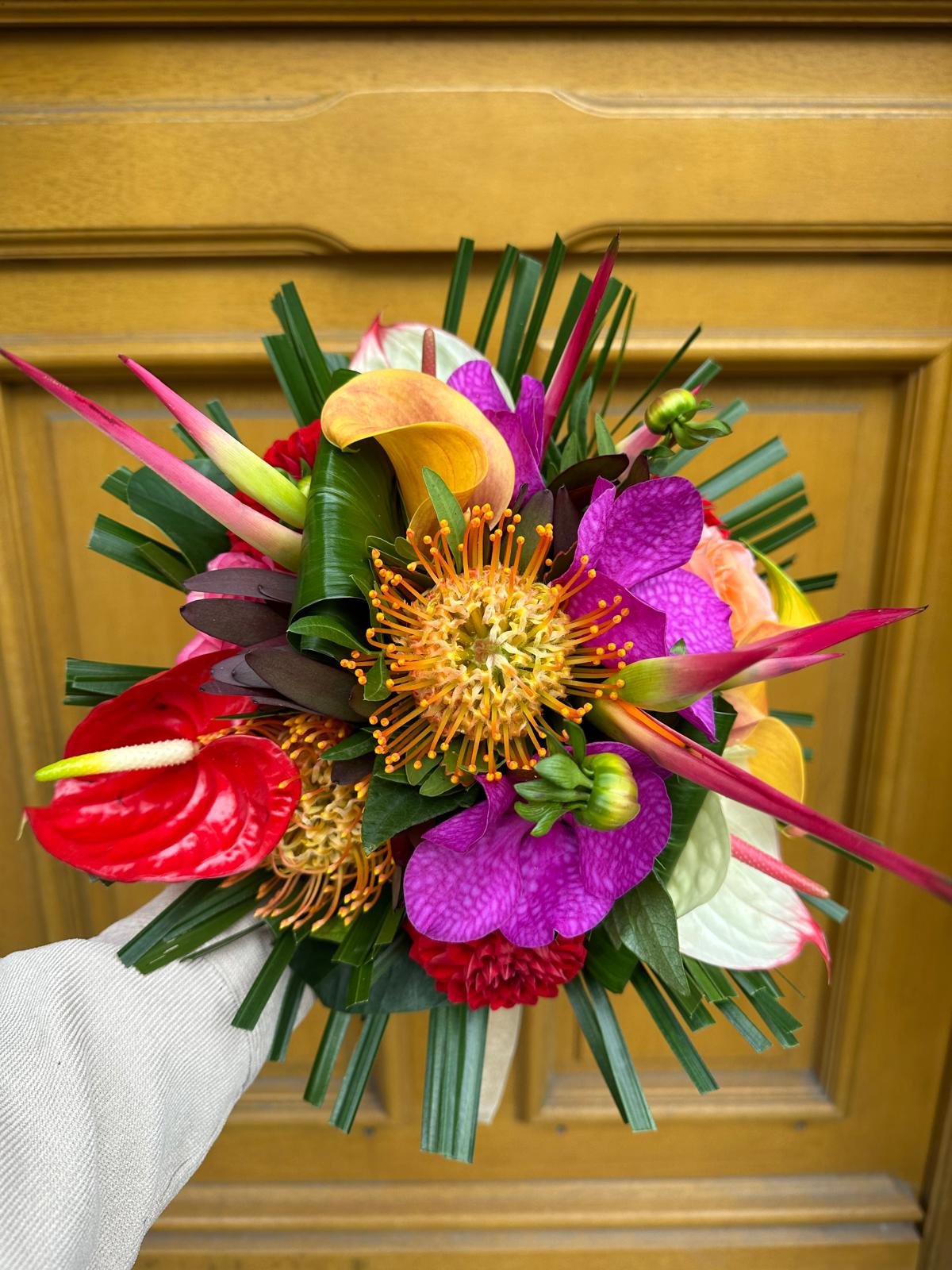Bouquet de mariée - Fleurs d't - Fleuriste à Villeparisis