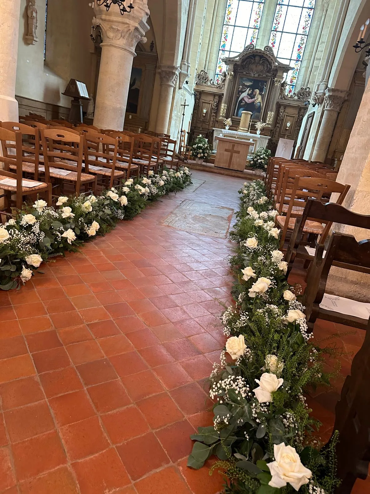 Composition florale mariage - Fleuriste à Villeparisis